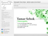 Cration de l identit visuelle et du site internet de la Naturopathe Tamar Sebok.