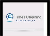 Design de logo pour la socit "Times Cleaning", Montral, Canada. Anne : 2012.