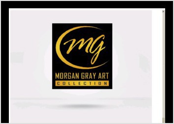 Design de logo pour l agence "Morgan Gray Art Collection", Montral, Canada. Anne : 2009.