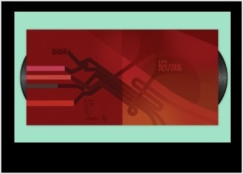 Création d'une pochette pour l'album « Rouge Rectangle » de « Les Hautsdeplafond ». L'objectif était de s'en tenir à une palette de couleurs restreinte et de jouer avec des formes graphiques classiques. Recherche effectuée sur Photoshop et création sur Illustrator.