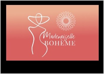 Refonte et amélioration de la première identité visuelle de Mademoiselle Bohème, enseigne de vêtements pour femmes. Réalisé avec Illustrator.