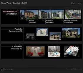 descriptif portfolio pierre3d site-internet