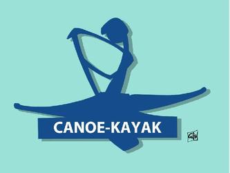 logo pour club de canoe-kayak