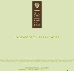 Cration d un site Internet pour une agence de voyages  la Runion. Design sobre et simple, avec ambiance sonore et visuelle pour le site Internet