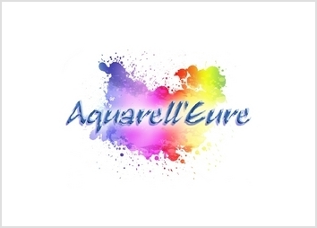 logo pour un festival d'aquarelle