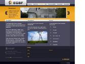 Création graphique pour le site EGBF
