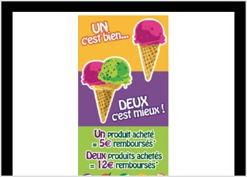 Dessins illustrator et mise en page de supports de communication pour Calor