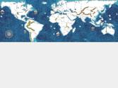 Carte de base du jeu "Empires" sur iPhone. Les pays sont ensuite remplis par le moteur graphique du jeu. Technique utilise: montage, dessin, pixel-art, retouche d image. Projet remport et finalis avec succs sur Graphistes Online.