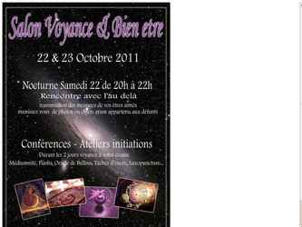 Création d'une affiche et bache PVC tres grand format pour un Salon de voyance au palais des congres d'Agde