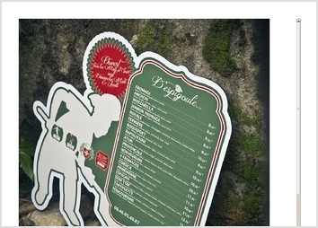 Menu plaque murale - Dibond 5mm - Vernis UV Qualit Suprieure - D Espigoule - www.pizzeria-ginaservis-83.com