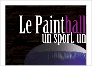 realisation d'une affiche de recrutement pour un équipe de sport 