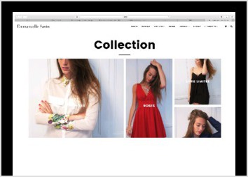 Ralisation d une boutique en ligne pour la marque de cration de vtements Emmanuelle Savin 

Cre par le biais de Wordpress, la boutique en ligne emmanuelle savin est consultable via le lien suivant : www.emmanuellesavin.fr