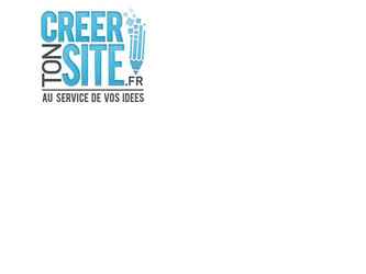 Creation du logo pour l'agence web Creer Ton Site (devenu www.cedricm.fr)