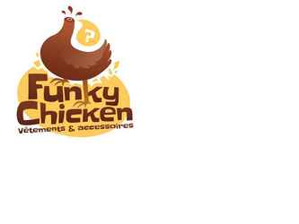 Logo pour la marque de vêtements 50's Funky Chicken