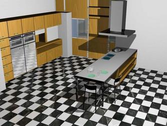 Modlisation d une cuisine en 3d 