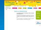 Design du site internet, pour la Rgion Haute-Normandie