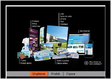 Aperu des diverses prestations graphiques que je peux raliser. Conception, ralisation, maquettes, prparation des fichiers pour limprimeur.