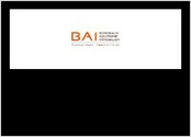 Logo réalisé pour une agence immobilière : Bordeaux Aquitaine Immobilier