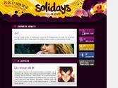 Newsletter pour les solidays 2010