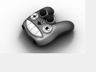 Art 3D: Design de manette Miyazaki, ralis sous MAYA.