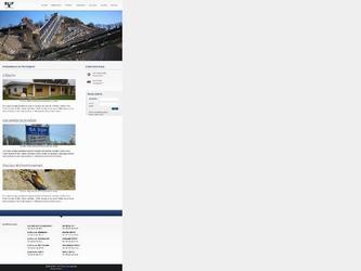Ralisation d un site internet pour une socit de fabrication de bton.