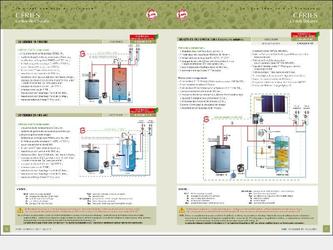 Ralisation d un catalogue Tarif de 120 p-Chauffage bois et biomasse, mise en page, dessins, photos, chromie, photos-montage-Page 14-15