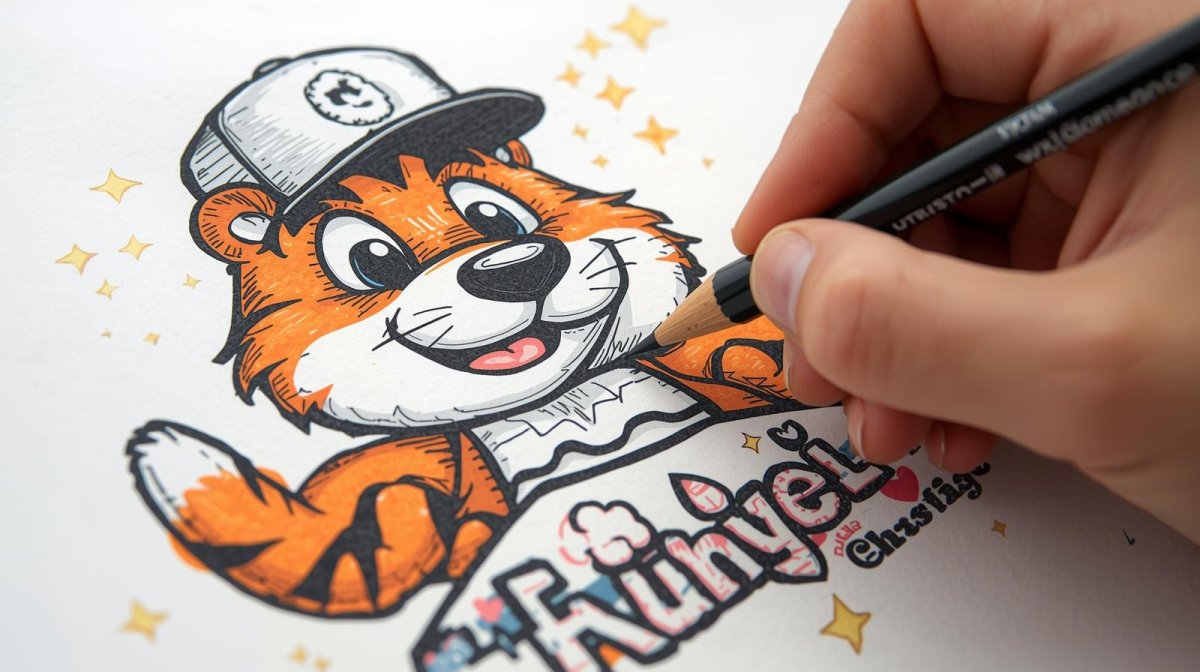 Je dessine votre mascotte et personnage de marque