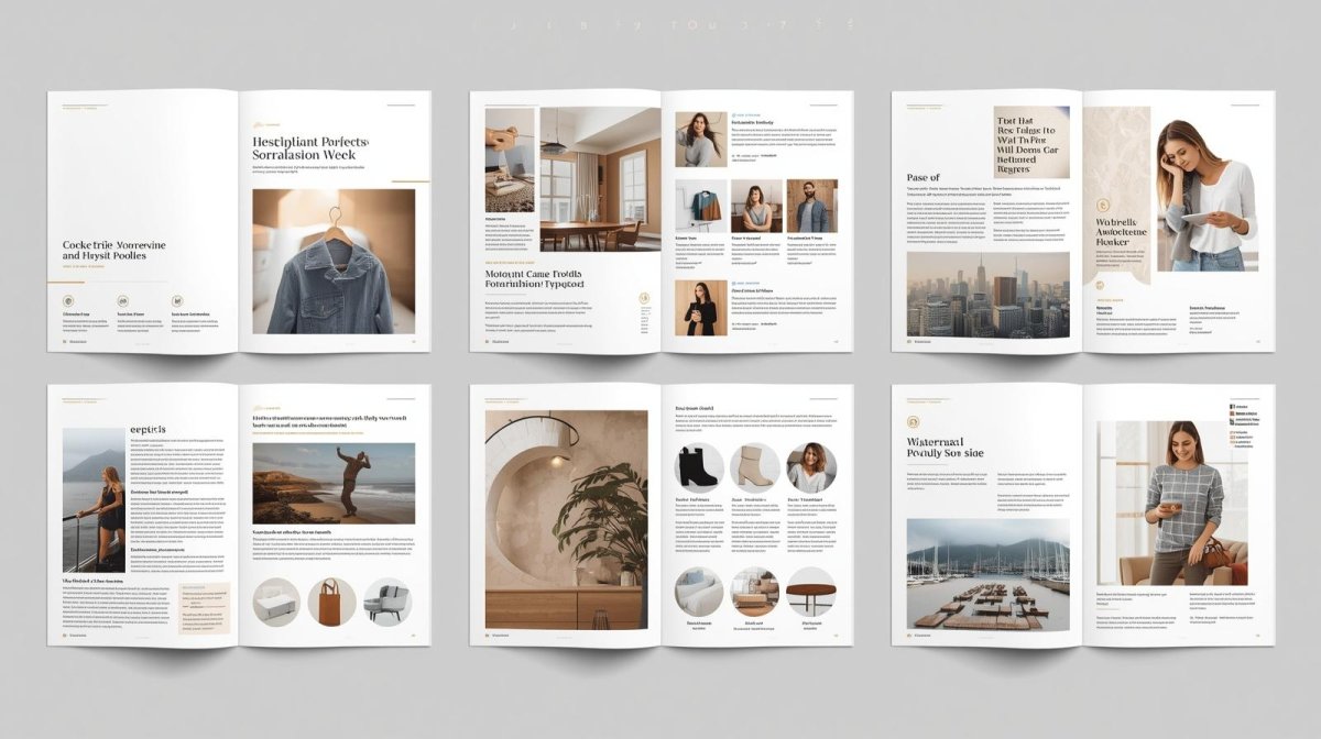 Mise en page catalogue & brochure