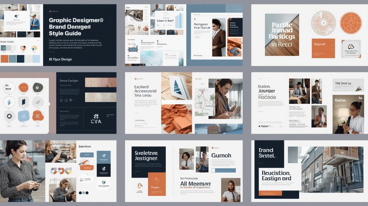 Je conçois votre charte graphique complète et brandbook