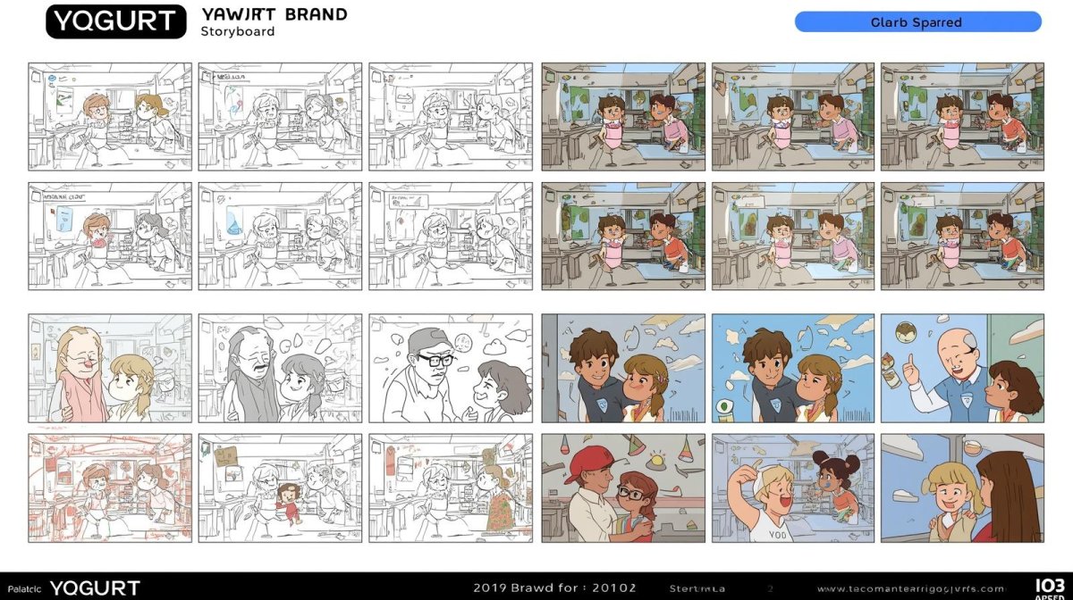 Storyboard campagne publicitaire
