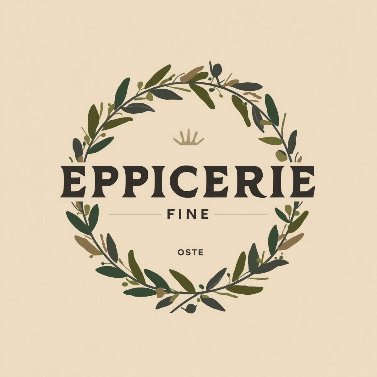 Identité visuelle — épicerie fine