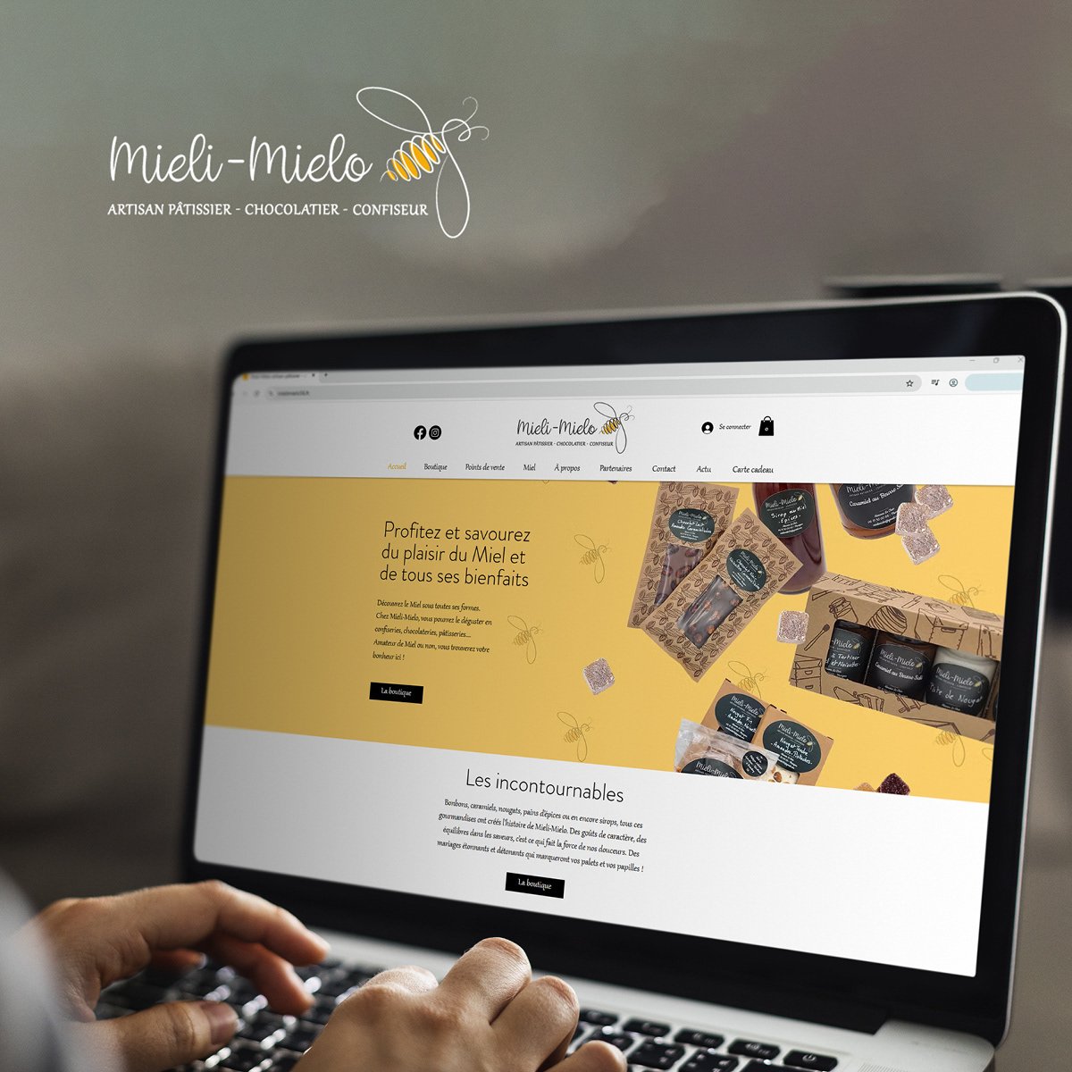 Création webdesign e-commerce et création supports de communication