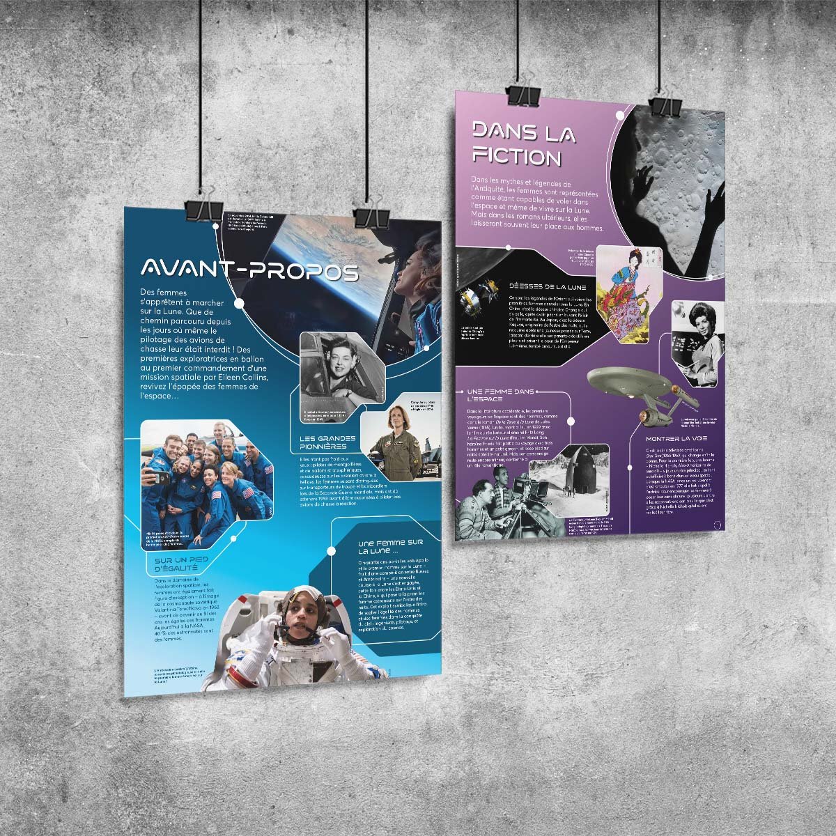 Exposition "Femmes de l'espace"