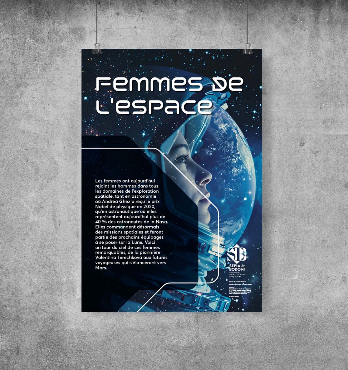 Exposition "Femmes de l'espace"