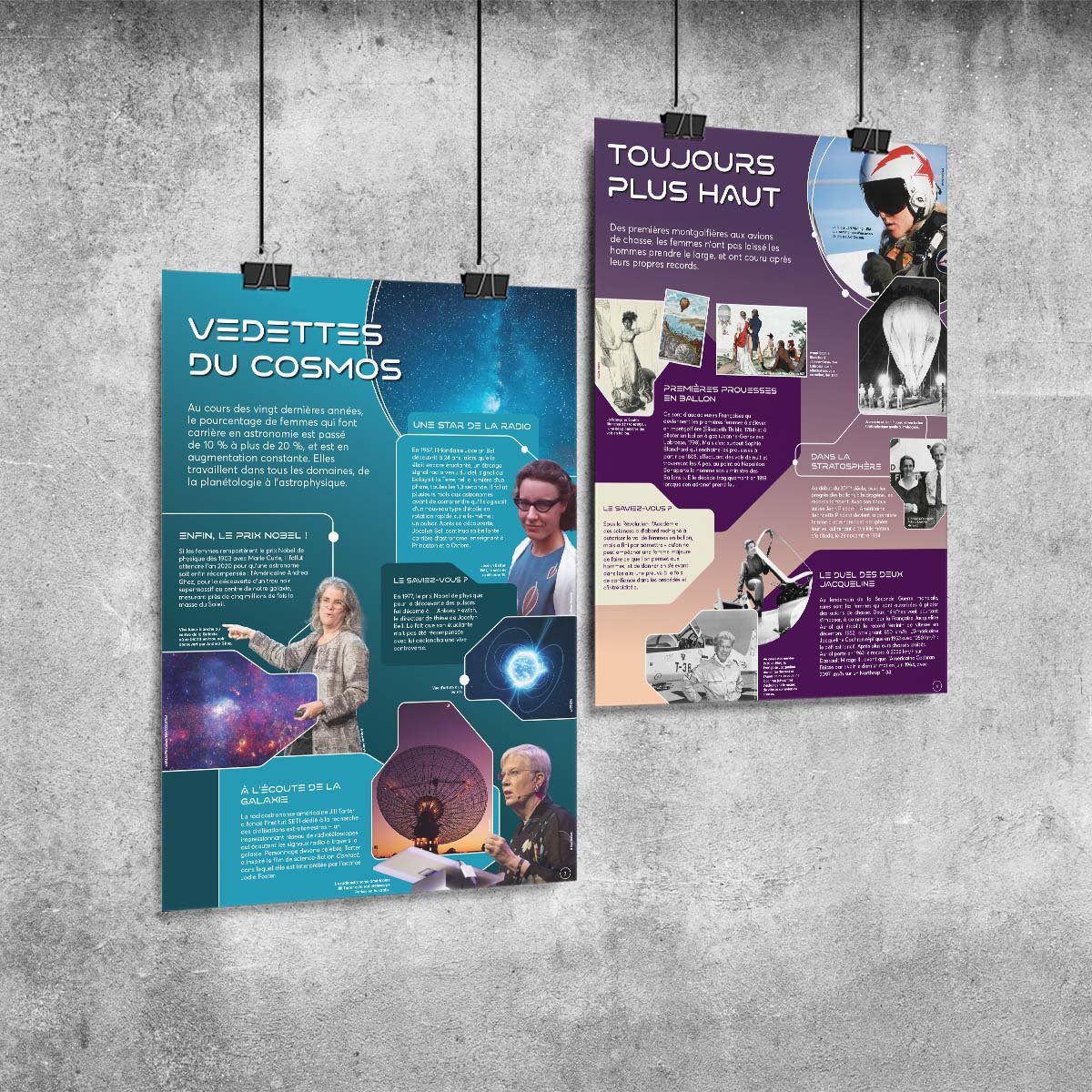 Exposition "Femmes de l'espace"