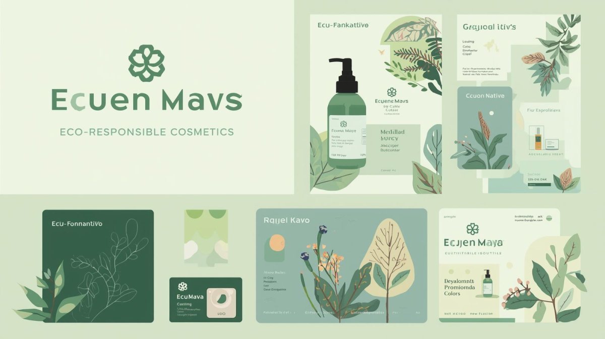 Identité visuelle — marque de cosmétiques bio